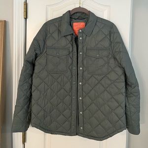 JCrew Quilted Shirt Jacket